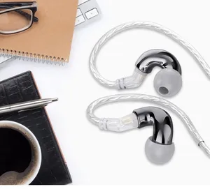 <span class=keywords><strong>BLON</strong></span> Mini HiFi 1,2 m Kabel 6mm dynamischer Treiber Zink legierung im Ohrhörer - Product Image 3