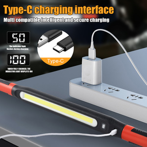 Lampe de travail magnétique sans fil multifonctionnelle sous le capot, kit de travail portable à LED WD-8905, lampe de travail rechargeable à LED WD-8905 - Product Image 2
