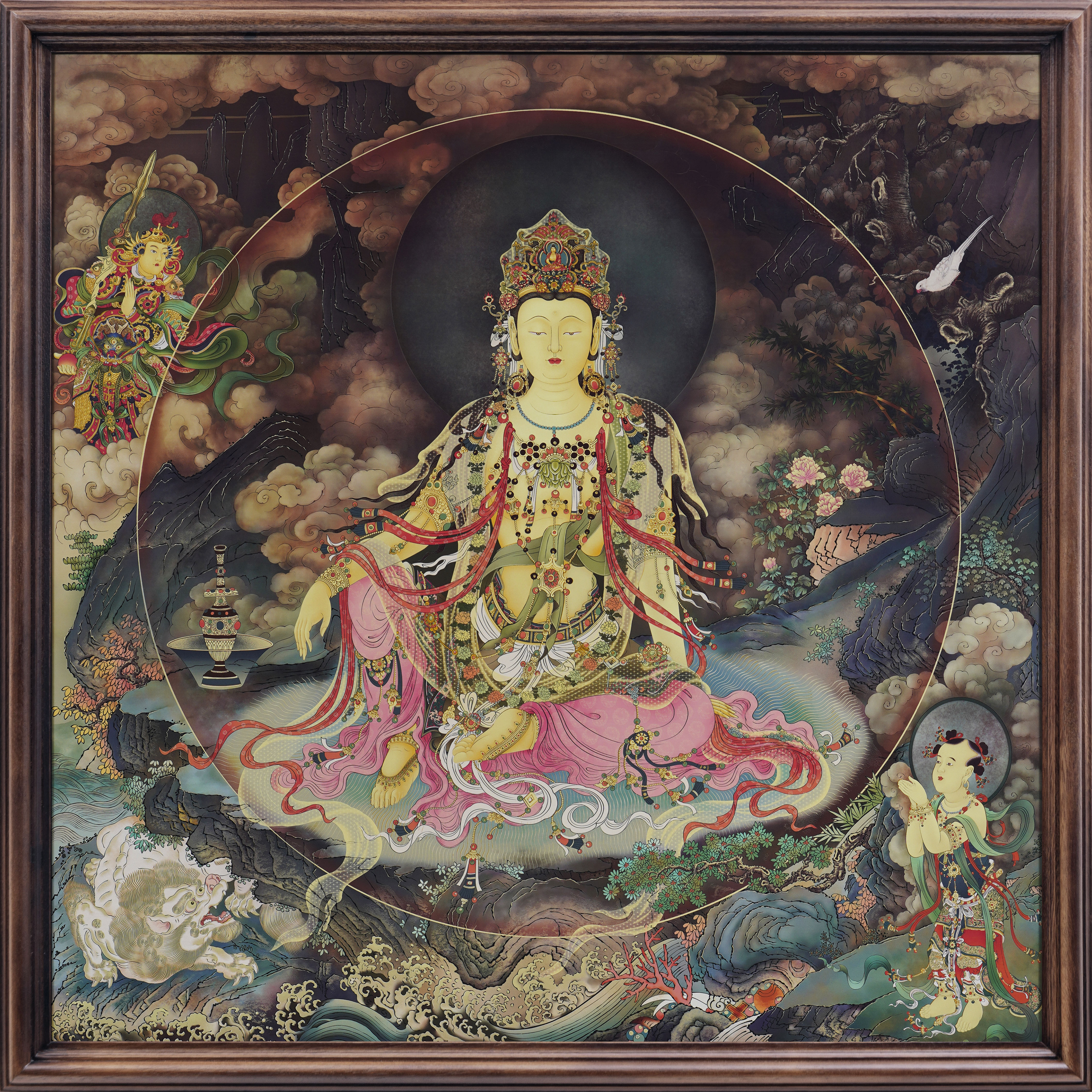 Water-Moon Guanyin 60*60*4.8cm