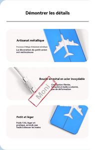Étiquette d'identification de bagages d'avion moderne et élégante Paul Et Shark étiquette de bagage d'aéroport en métal - Product Image 3