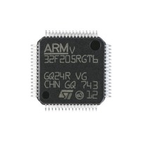 Komponen Elektronik Baru dan Asli Mikrokontroler IC Chip Sirkuit Terpadu MCU LQFP-64 STM32F205RCT6