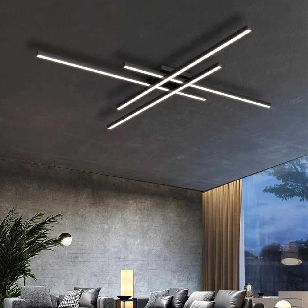 Simple Modern Atmosphere Light Luxury Led Ceiling Lamp