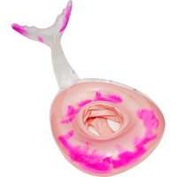 Anneau gonflable de natation de PVC de siège de flotteur de bébé de piscine de sirène de prix usine pour des enfants de 6 mois à 6 ans