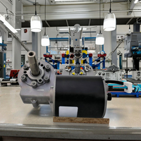 Moteur CC à balais à couple élevé de 77 mm avec configuration à double axe, moteur à aimant permanent pour machines de rééducation et bateaux