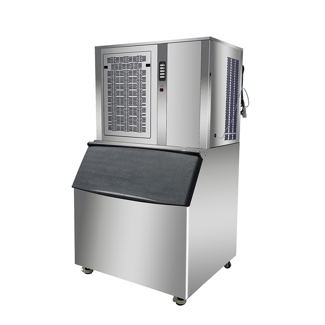 Commercial High-Capacity Split Snow Ice Machine with Compressor Pump High Productivity Long Service Life for Seafood Restaurants
