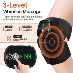 Arthritis Joint Pain Relief Smart <strong>Hot</strong> Compress <strong>Physiotherapy</strong> Vibration Knee Massager with Heat - Product Image 5