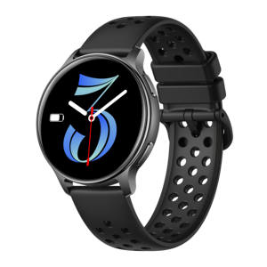 Reloj Inteligente HT43 con Llamadas Bluetooth para Adultos, Rastreador Deportivo GPS, Pantalla AMOLED de 1.32 Pulgadas 466*466, Resistente al Agua 3ATM, Aplicación GloryFitPro, Negro Gris - Product Image 3