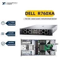 Serveur en rack Dell PowerEdge R760XS 2U, double processeur Xeon Scalable, 32 DIMMs DDR5, stockage haute capacité, serveur d'entreprise personnalisable