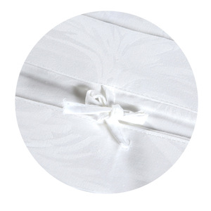 Set di Biancheria da Letto per Hotel, 60S Broccato Jacquard Stampato, Personalizzabile, Quattro Pezzi, Copripiumino Tinta Unita Bianco, Lenzuolo - Product Image 4