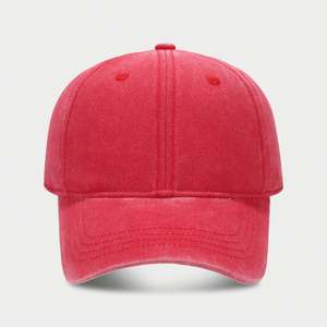 Casquette de baseball en coton lavé de haute qualité réglable broderie 3D personnalisé chapeau pour hommes en gros en stock - Product Image 4