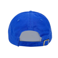 Casquettes de baseball 6 panneaux OEM Bright Sun en coton 100% avec logo personnalisé brodé, effet délavé, pour sport et extérieur, en tissu Dobby à pois