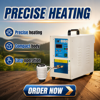 Machine de forgeage par induction haute fréquence 15KW 25KW, équipement de chauffage par induction, prix bas