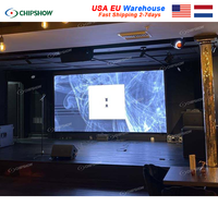 Écran LED d'Intérieur Ultra Fin P2.5 2,5mm 640x480mm, Panneau Mur Vidéo LED Affichage 4K