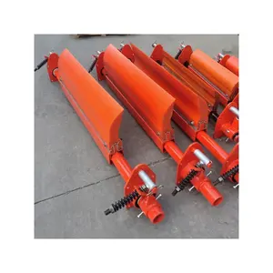 Customized Moulded Polyurethane Conveyor Belt Scraper Cleaners Wear-resistant Mining Conveyor Motorized Brush Belt Cleaner