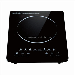 <strong>Single</strong> <strong>Burner</strong> Electric Induction Cooker Portable Microlite Panel Stove Touch Control EU <strong>Plug</strong> for Household
