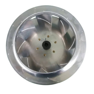 Diamètre 250 turbine de ventilateur centrifuge en aluminium incurvé vers l'arrière pour hotte aspirante - Product Image 1
