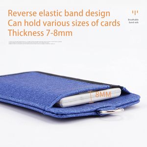 ดีไซน์ใหม่ ขายดี สายคล้องบัตรแบบเรียบง่าย พร้อมซองใส่บัตร/ใบรับรอง สายสั้น - Product Image 5