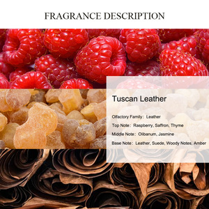 Huile parfumée pour cuir toscan UNIQUE AROMA Huiles parfumées boisées fortes utilisées pour la fabrication de parfums Huile essentielle de parfum pour cuir - Product Image 2