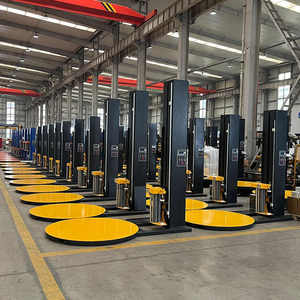 M Type Automatic Wrapping Machine for <b>Pallets</b> Anti-Water and Anti-Broke Film Wrapper for Packaging Boxes - Product Image 1