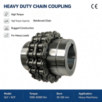 Accouplement de chaîne à rouleaux en acier rigide KC, pièces forgées et trempées, personnalisable OEM pour les machines des mines et des imprimeries américaines