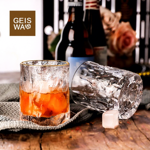 Bicchiere in Cristallo dal Design Moderno <span class=keywords><strong>Glacier</strong></span>, Creativo e Alla Moda, per Whisky, Vino, Acqua, Birra, Uso per Feste, Vendita All'Ingrosso, 216ml - Product Image 3