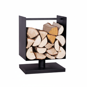 Soporte de troncos de Metal decorativo y estético de diseño Premium de alta venta para casa, jardín, soporte rústico de leña de Metal - Product Image 1