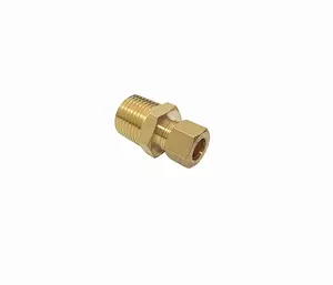 Brass Compression Union Fitting 3/8" Comp X 1/2" NPT