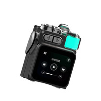 Haut-parleur Bluetooth K15 Mech avec écran LED, lumière RGB, portable, sans fil, avec TF AUX pour ordinateur de bureau, cadeau