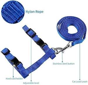 Arnés para perros de servicio pesado con juego de correa de entrenamiento (tamaño mediano) - Product Image 2