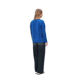 Women Long Sleeve Knitted <b>Jumper</b> Cotton Spandex 230-240 GSM Soft Stretch Sweater Casual Wear Breathable Knitwear Size 42-52 - Product Image 3