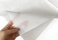 Papier blanc industriel imperméable de 60 g, papier enduit de cire double face, utilisé pour l'emballage des pièces métalliques, des quincailleries, des produits à base de cire