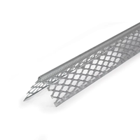 Profilés en aluminium pour plâtre, angles en stuc, angles en plâtre, profilés en aluminium pour plâtre, 32 x 32 mm, profilés en aluminium pour plâtre pour cloisons sèches