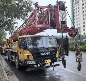 โมเดลรถเครน25Ton ของ Sany ใช้ STC250C5-1โดยไม่มีอุบัติเหตุไม่มีการเชื่อมเสริมแรงรองเครื่องยนต์และมอเตอร์ - Product Image 2