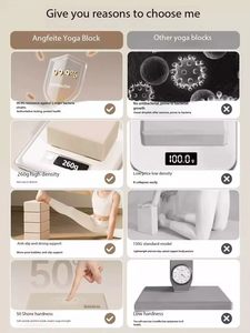 EVA Yoga <strong>Bricks</strong> High Density Eco-Friendly 260g/300g for Universal Use Home Yoga <strong>Exercises</strong> - Product Image 3