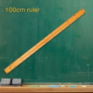 Minifish 1m vàng nhựa từ giảng dạy bộ <span class=keywords><strong>2</strong></span> tam giác thước đo La bàn từ giảng dạy Cai Trị cho văn phòng trường học sử dụng - Product Image 5