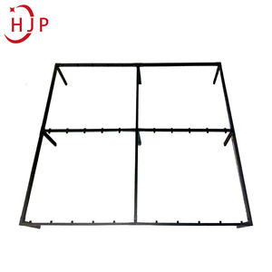 Железный металлический каркас кровати на платформе современный складной регулируемый для King Queen односпальная двухместная спальня размеры стальная металлическая мебель для спальни - Product Image 5