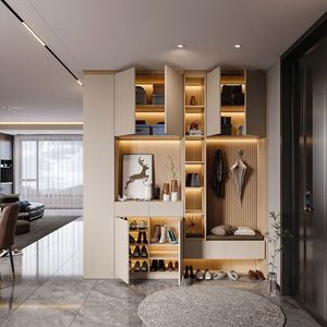 Mueble para TV de Último Diseño con Mesa de Centro Estilo Antiguo con LED para Uso en el Hogar y Hoteles - Product Image 5