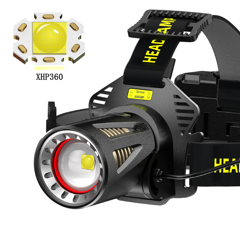 H6-P360 headlamp USB cable (batteries not included)