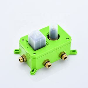 Juego de Grifería de <span class=keywords><strong>Ducha</strong></span> de Lluvia Montado en la Pared, Sistema de Cascada Cromado para Baño, Grifo de <span class=keywords><strong>Ducha</strong></span> Oculto - Product Image 6