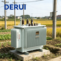 Transformateur immergé dans l'huile de qualité industrielle 50/60Hz à haute résistance au court-circuit pour système de distribution de machines lourdes