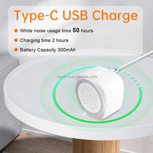 Bebek beyaz gürültü makinesi taşınabilir uyku yardım gece lambası ses makinesi için özel uyku cihazı bebek yürüyor çocuk - Product Image 6