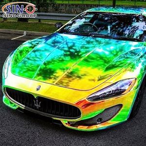 PVC De <span class=keywords><strong>Carrosserie</strong></span> Complet Film Autocollant De Haute Qualité Automobile Autocollants Chrome Arc-En-Ciel Vinyle Sans Bulles D'air - Product Image 5