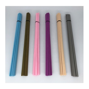 Bâtons de <span class=keywords><strong>diffuseur</strong></span> synthétiques de 4mm 3mm <span class=keywords><strong>avec</strong></span> des bâtons de roseau en fibre de couleur personnalisée pour le désodorisant à la maison - Product Image 2