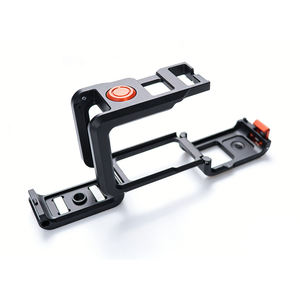 <span class=keywords><strong>Cage</strong></span> de protection en alliage d'aluminium pour DJI Osmo Action 5 Pro, Action 4, Action 3 avec base magnétique, griffe porte-accessoire et monture 1/4 pouce - Product Image 4