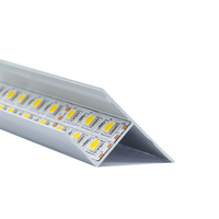 Profilé en aluminium 6063-T5 pour bandes LED, décorations, service de découpe LS-100