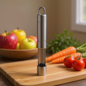 MNJ Stem Core Extractor 00635 Utensile per frutta e verdura in acciaio inossidabile, confezione da 12 pezzi - Product Image 2