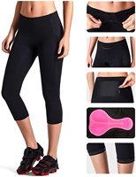Échantillon GRATUIT – Short de cyclisme réversible unisexe avec protection 3D, rembourrage en éponge haute densité, grande taille, coupe-vent pour activités de plein air