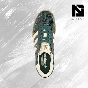 ADIDAS WMNS OG 'snakeskin Pack-COLLEGIATE green' รองเท้าสเก็ตบอร์ดหนังสตรีแบบผูกเชือก - Product Image 3