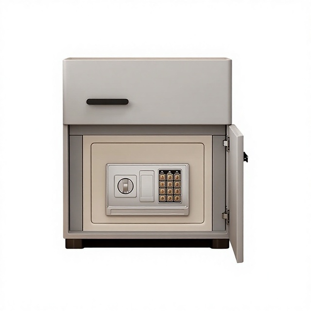 Smart Modern Bedside Table Safe Light Luxury Simple Multifunctional Wireless Charging Speaker Home Storage Bedroom Furniture