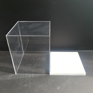 <span class=keywords><strong>Funko</strong></span>-caja de exhibición de acrílico, base blanca para almacenamiento y exhibición de modelos <span class=keywords><strong>funko</strong></span> - Product Image 2